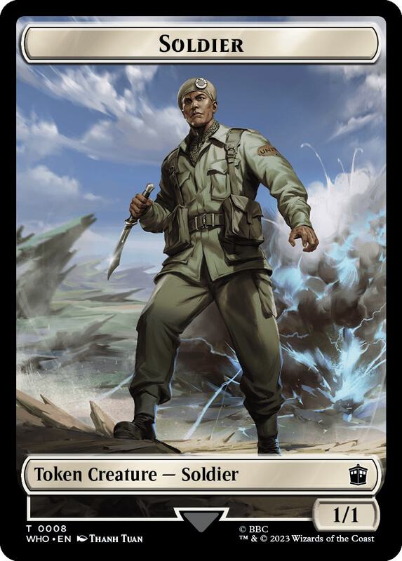 Soldier // Mark of the Rani Double-Sided Token