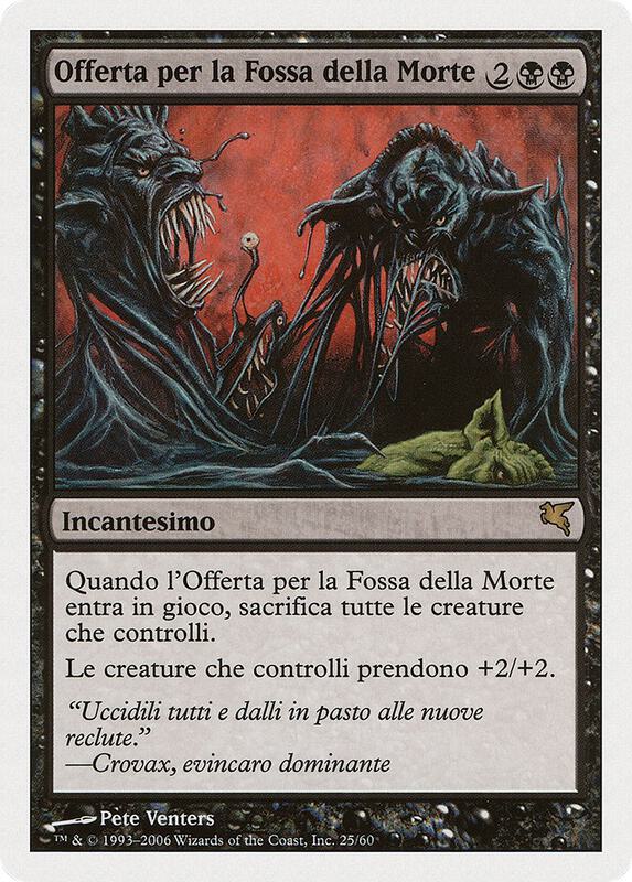 Death Pit Offering (Italian) - "Offerta per la Fossa della Morte"