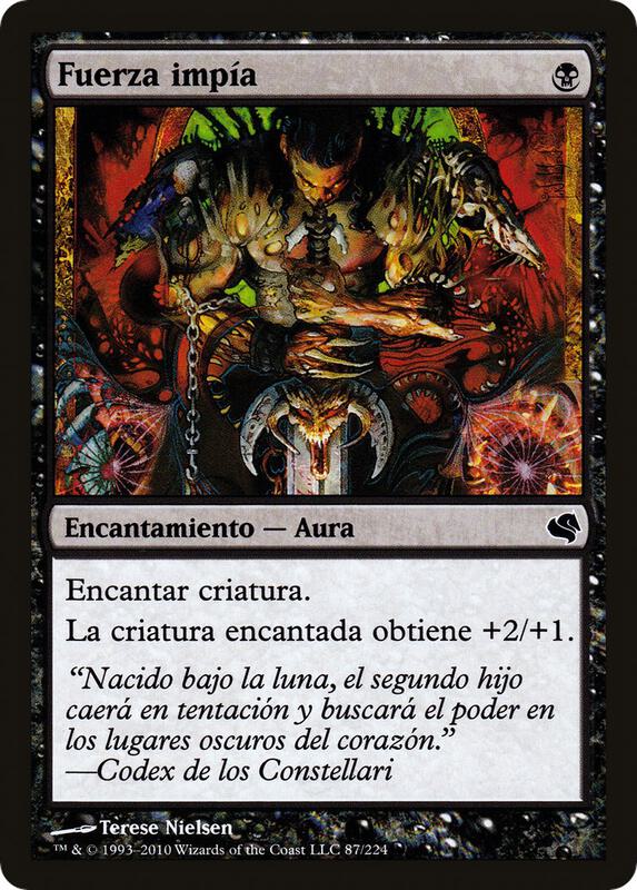 Unholy Strength (Spanish) - "Fuerza impia"