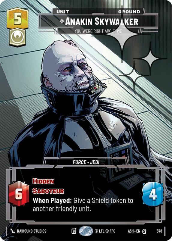 Anakin Skywalker - You Were Right About Me (Prestige Foil)