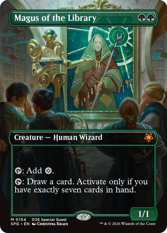 Magus of the Library (Borderless)