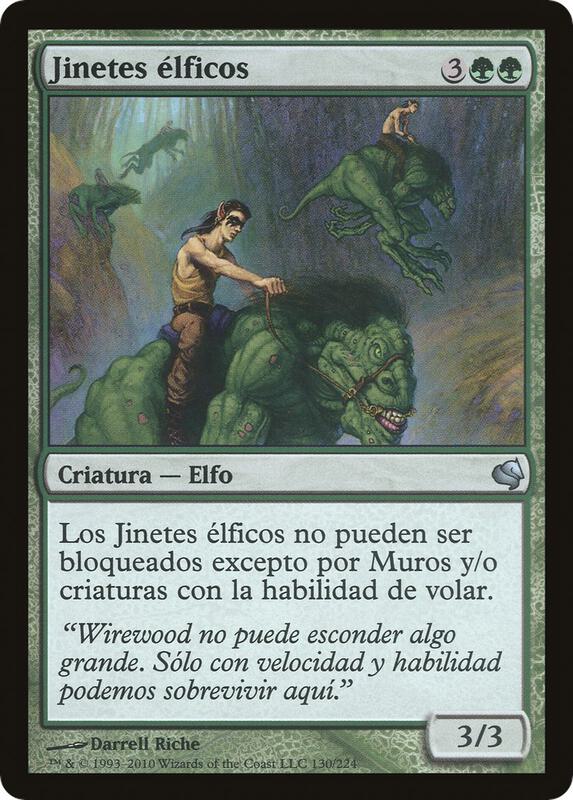 Elven Riders (Spanish) - "Jinetes elficos"