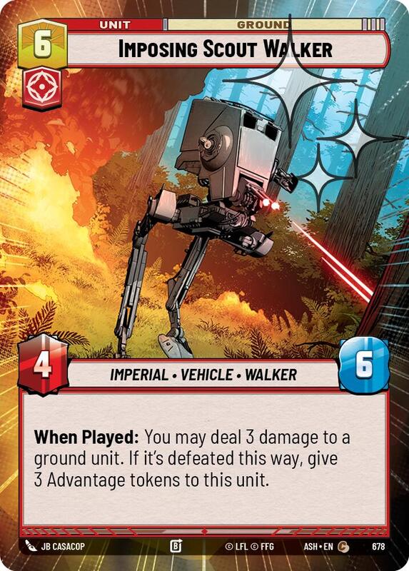 Imposing Scout Walker (Hyperspace Foil)