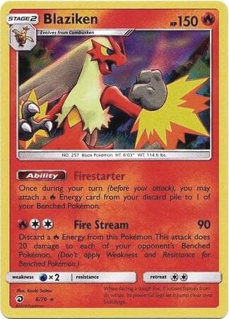 Blaziken - 6/70 (Non-Holo)