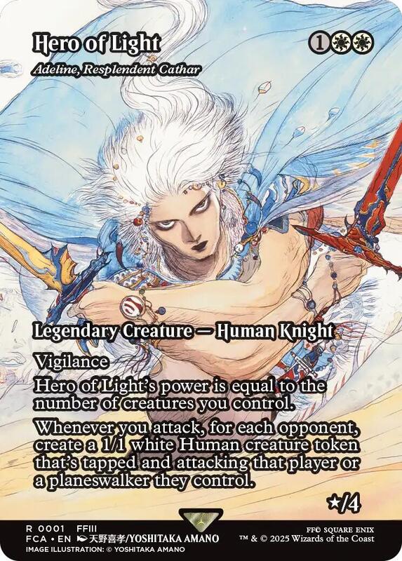 Hero of Light - Adeline, Resplendent Cathar (Showcase)