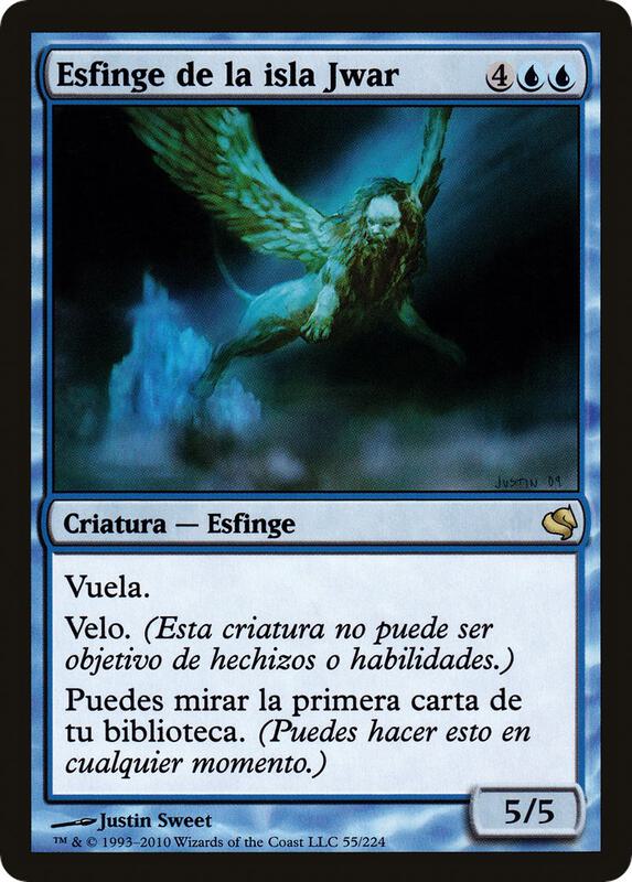 Sphinx of Jwar Isle (Spanish) - "Esfinge de la isla Jwar"