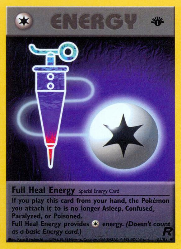 Full Heal Energy card