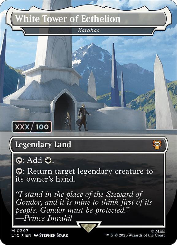 White Tower of Ecthelion - Karakas (Serial Numbered)