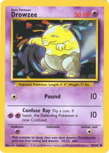Drowzee card