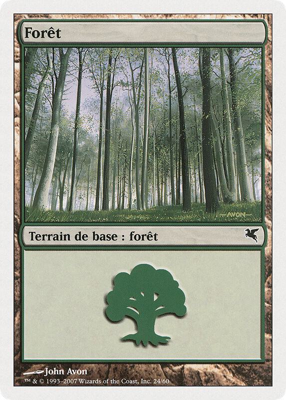 Forest (French) - "Foret" (D24)
