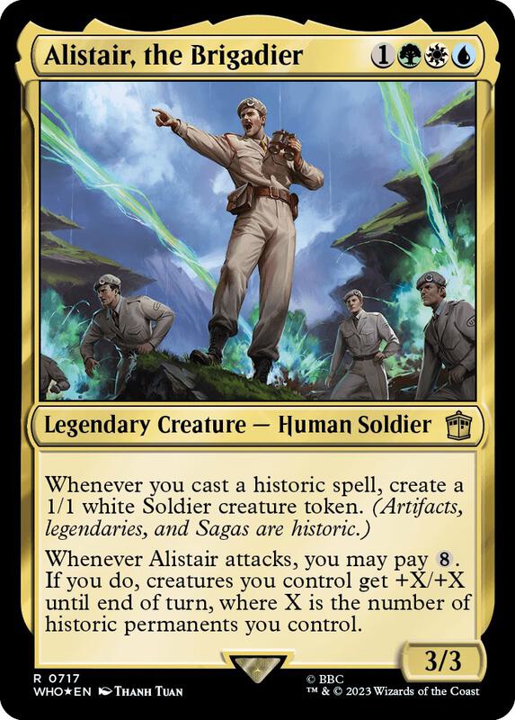 Alistair, the Brigadier (Surge Foil)