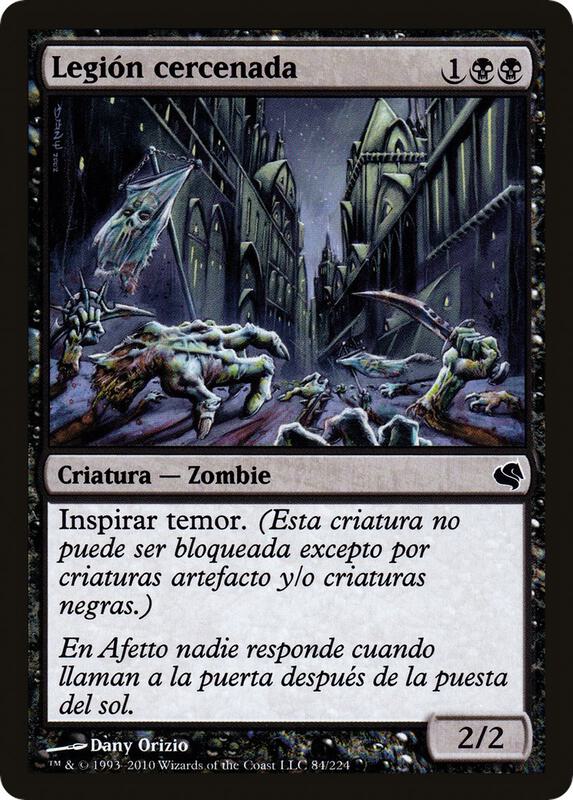 Severed Legion (Spanish) - "Legion cercenada"