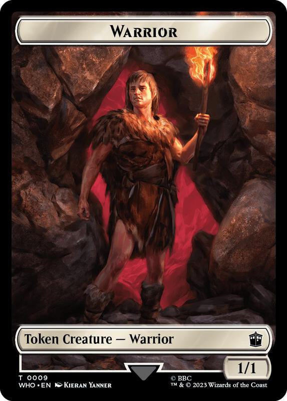 Warrior // Food (0025) Double-Sided Token