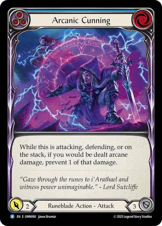 Arcanic Cunning (Blue)