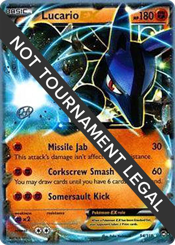 Lucario EX - 2015 (Rowan Stavenow)