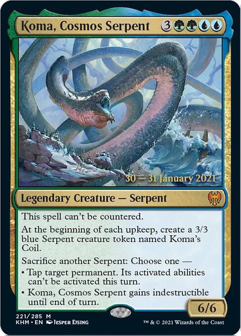 Koma, Cosmos Serpent