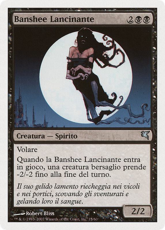 Keening Banshee (Italian) - "Banshee Lancinante"