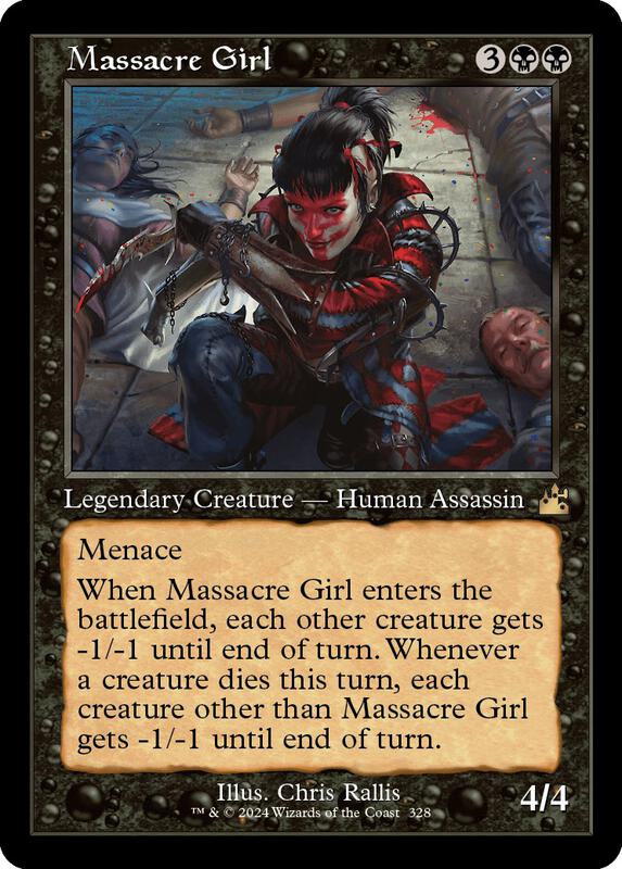 Massacre Girl (Retro Frame)