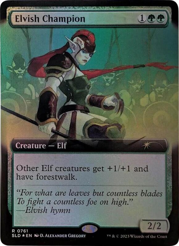 Elvish Champion (Extended Art)