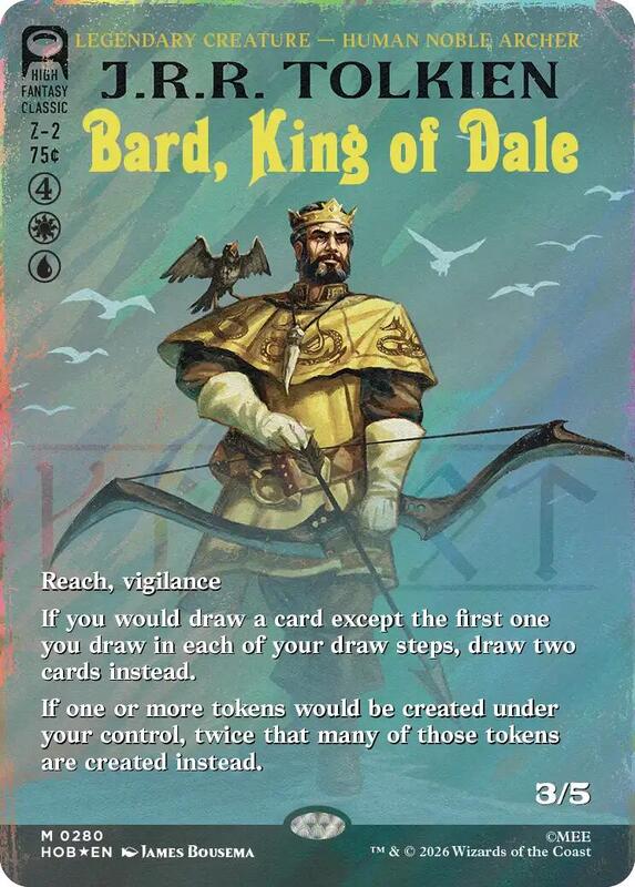 Bard, King of Dale (Borderless) (Surge Foil)