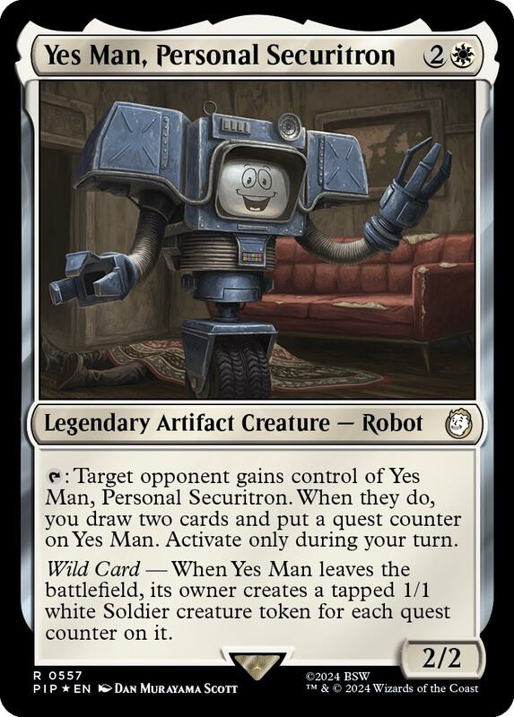 Yes Man, Personal Securitron (Surge Foil)