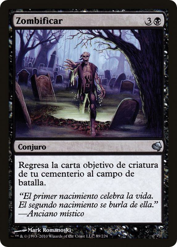 Zombify (Spanish) - "Zombificar"