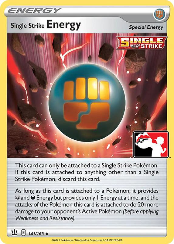 Single Strike Energy - 141/163