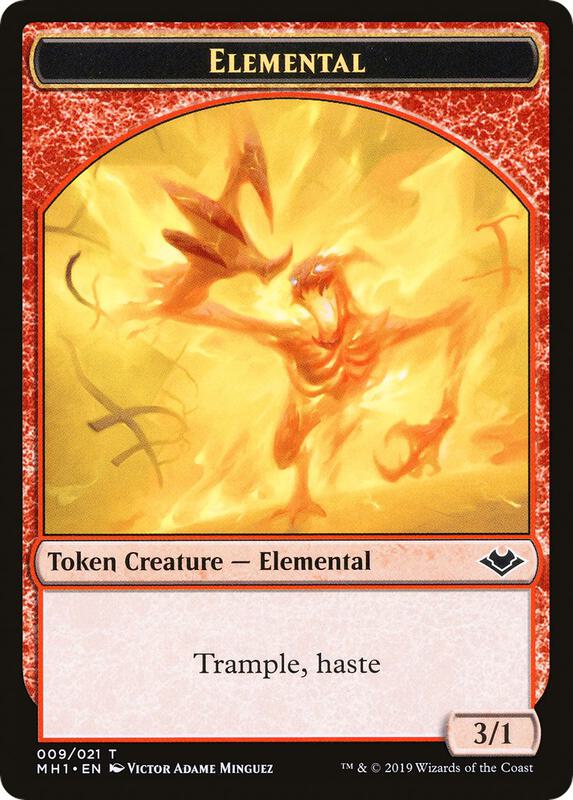 Elemental (009) // Goblin Double-Sided Token