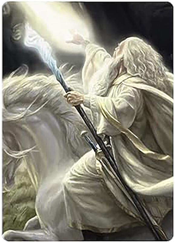 Gandalf of the Secret Fire Art Card