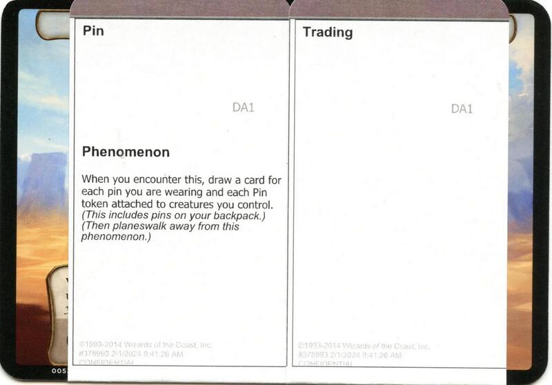 Pin Trading (Black Lotus Unknown Planechase)