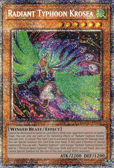 Radiant Typhoon Krosea (Starlight Rare)
