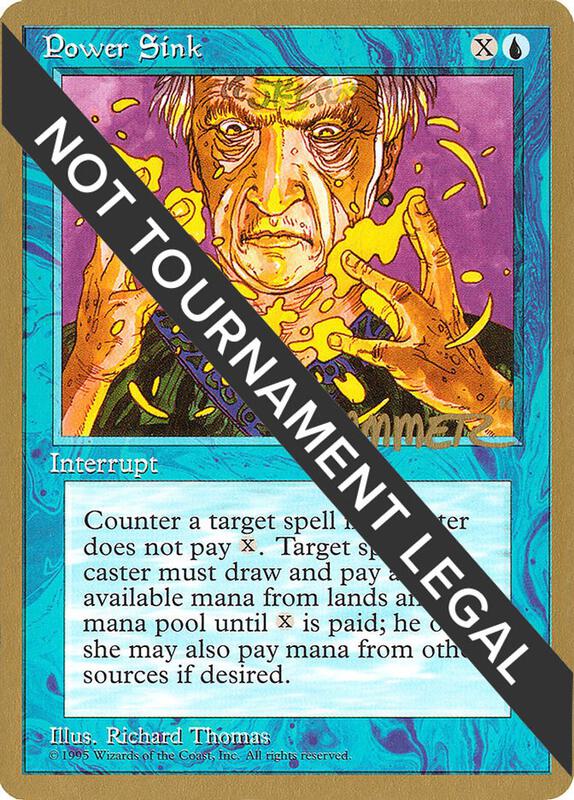 Power Sink - 1996 Shawn "Hammer" Regnier (4ED)