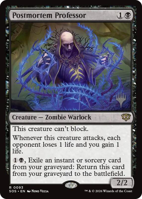 Postmortem Professor