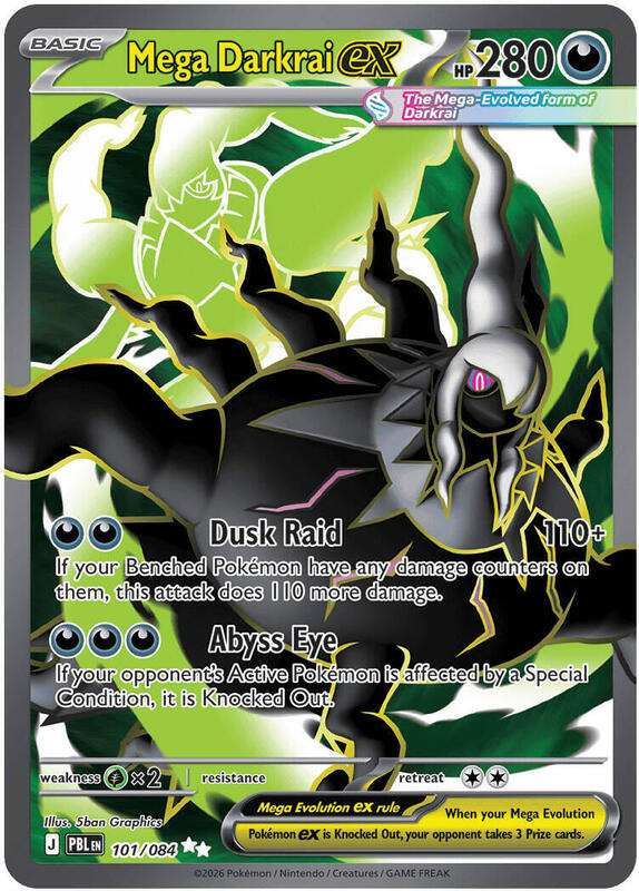 Mega Darkrai ex - 101/084