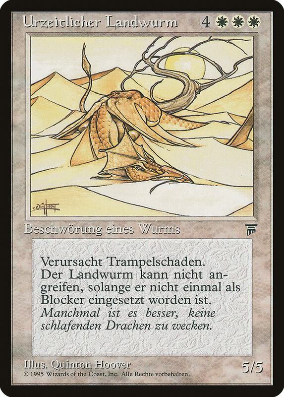 Elder Land Wurm (German) - "Urzeitlicher Landwurm"