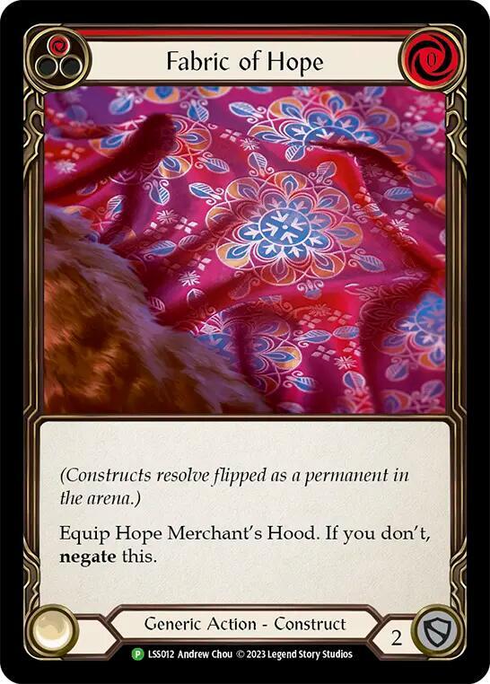 Fabric of Hope // Hope Merchant's Hood - LSS012