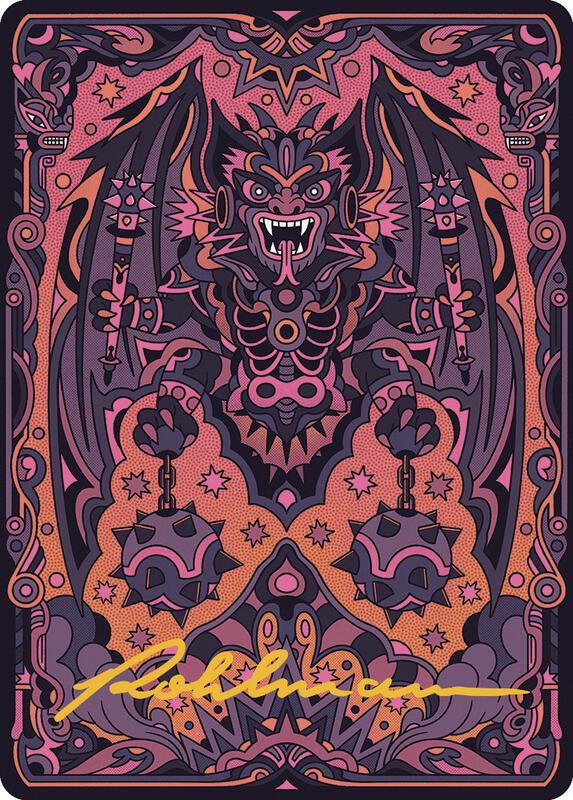 Bloodletter of Aclazotz Art Card (61/81) (Gold-Stamped Signature)
