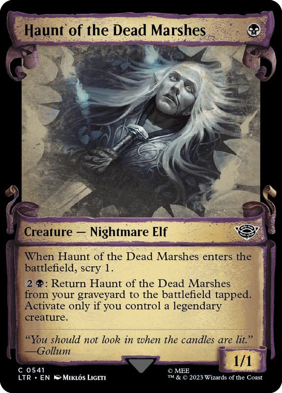 Haunt of the Dead Marshes (Showcase Scrolls)