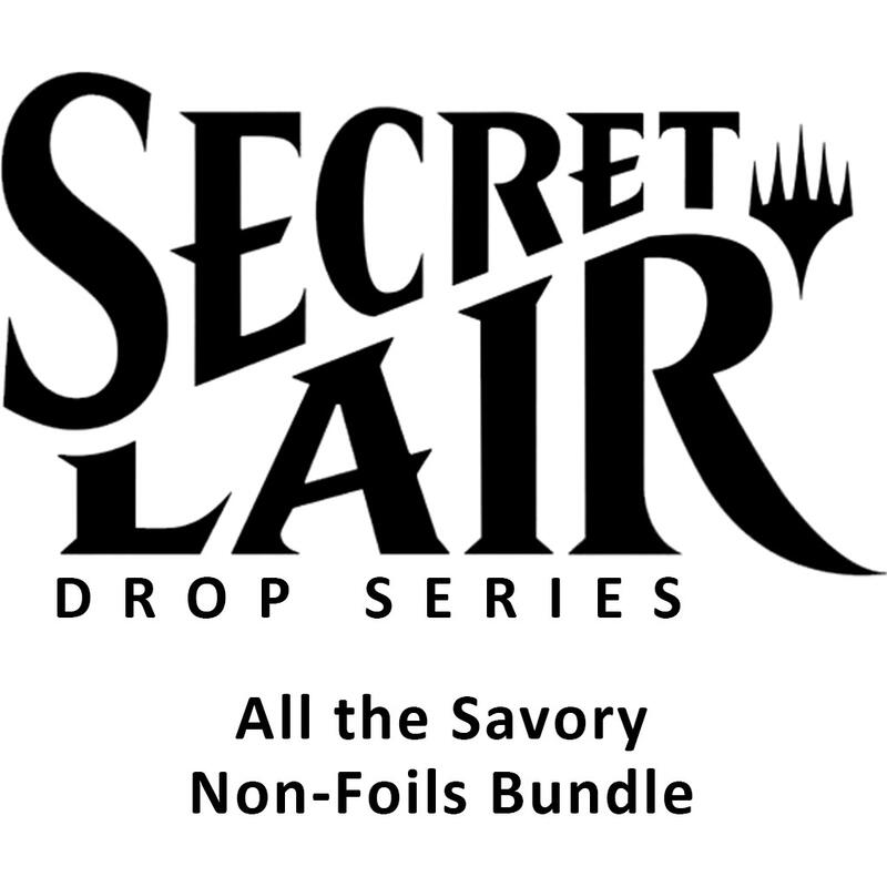 Secret Lair Drop: Winter Superdrop 2024: All the Savory Non-Foils Bundle