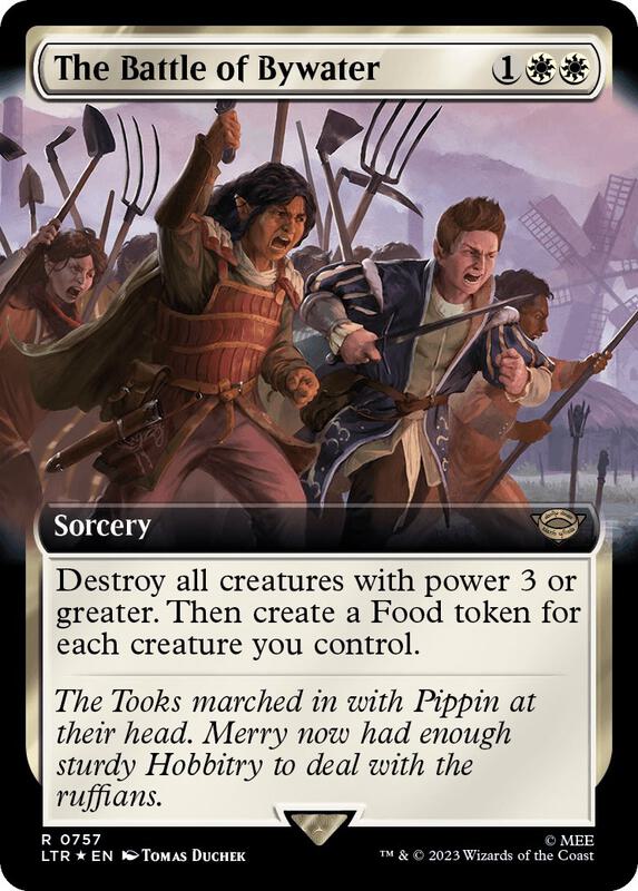 The Battle of Bywater (Extended Art) (Surge Foil)
