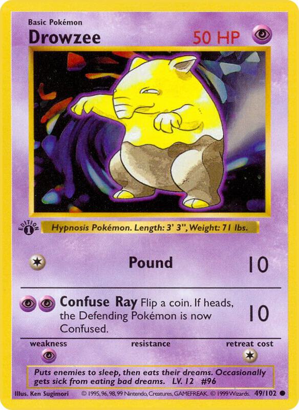 Drowzee card