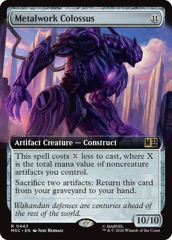 Metalwork Colossus (Extended Art)