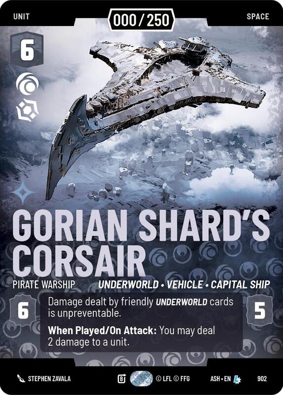 Gorian Shard's Corsair - Pirate Warship (Serialized)