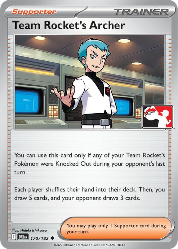 Team Rocket's Archer - 170/182