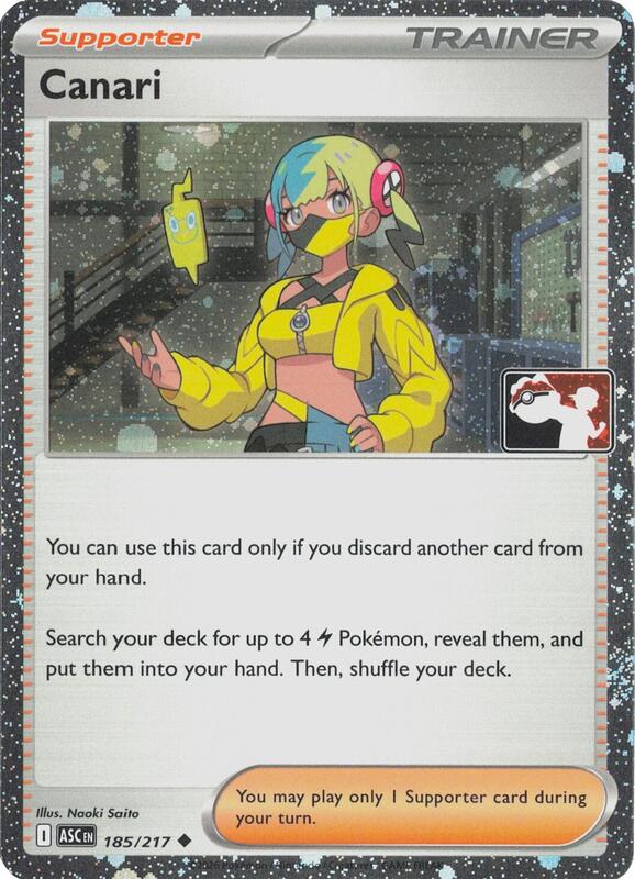 Canari - 185/217 (Cosmos Holo)