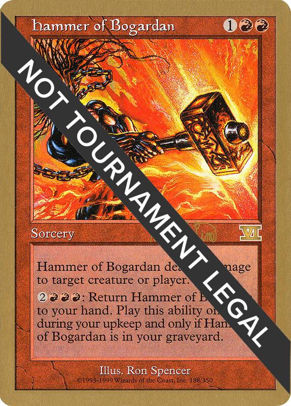 Hammer of Bogardan - 1999 Mark Le Pine (6ED)
