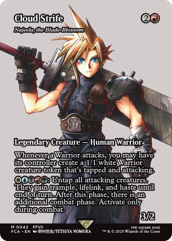 Cloud Strife - Najeela, the Blade-Blossom (Showcase)