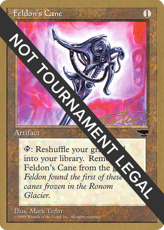 Feldon's Cane - 1996 Mark Justice (CHR)