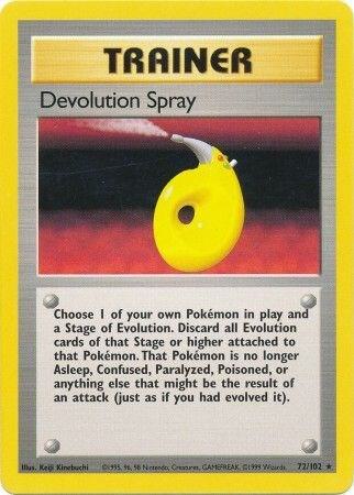 Devolution Spray card