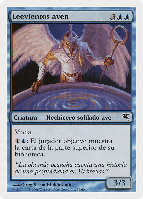 Aven Windreader (Spanish) - "Leevientos aven"
